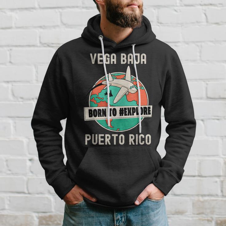 Vega Baja Puerto Rico Born To Explore Travel Lover Hoodie Gifts for Him