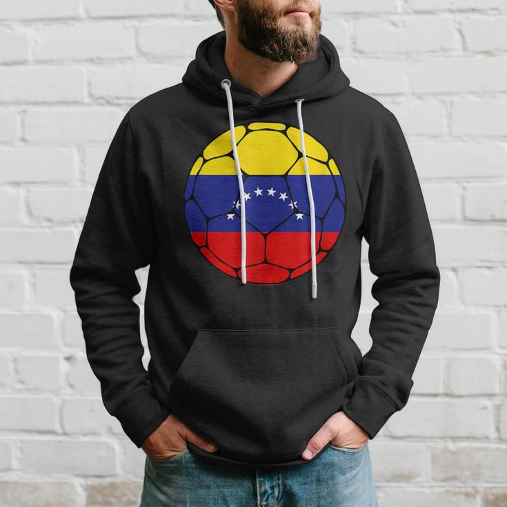 Venezuela Soccer Ball Flag Jersey Futbol Venezuela Football Hoodie Gifts for Him