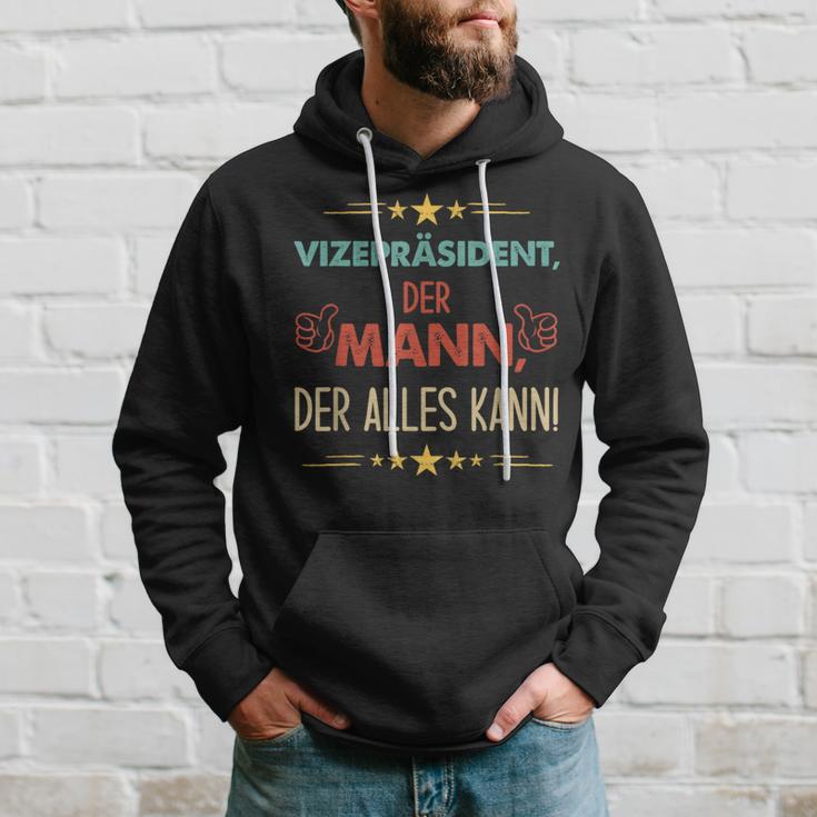 Vice President Der Mann Der Alles Kann Hoodie Geschenke für Ihn