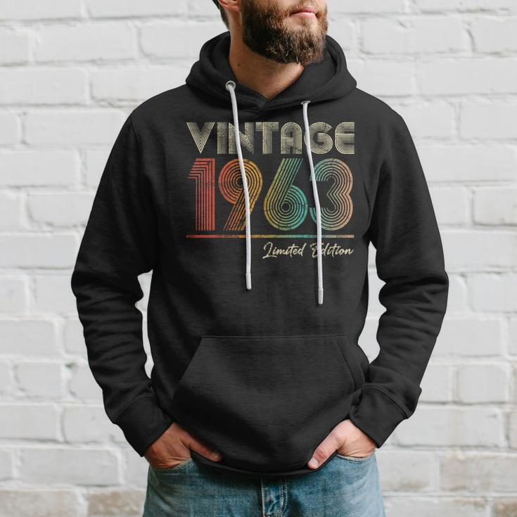 Vintage 1963 61 Year Old 61St Birthday For Women Hoodie Gifts for Him