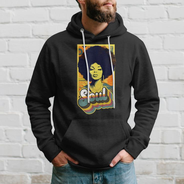 Vintage 70S Funk Afro Soul Hoodie Gifts for Him