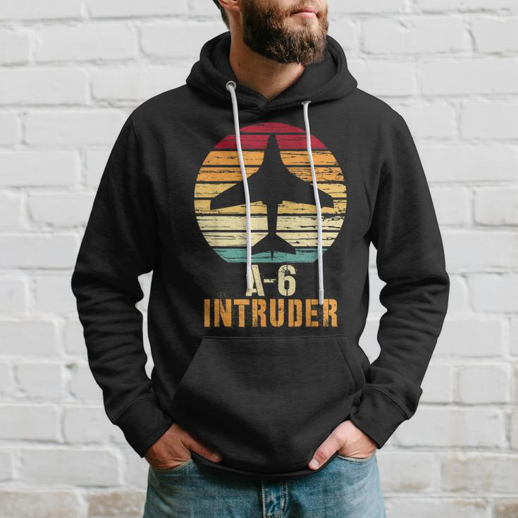 Vintage A-6 Intruder Military Aviation Hoodie Gifts for Him