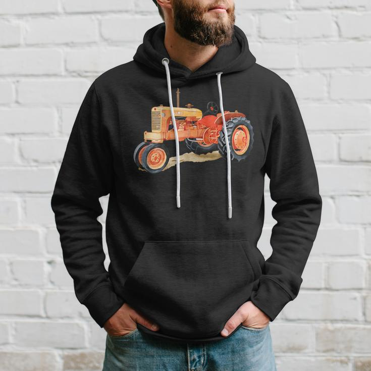 Vintage Allis Chalmers Wd45 Tractor Print Hoodie Gifts for Him