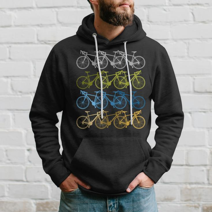 Vintage Bikes Biker Retro Bicycle Cycling Xmas Hoodie Geschenke für Ihn