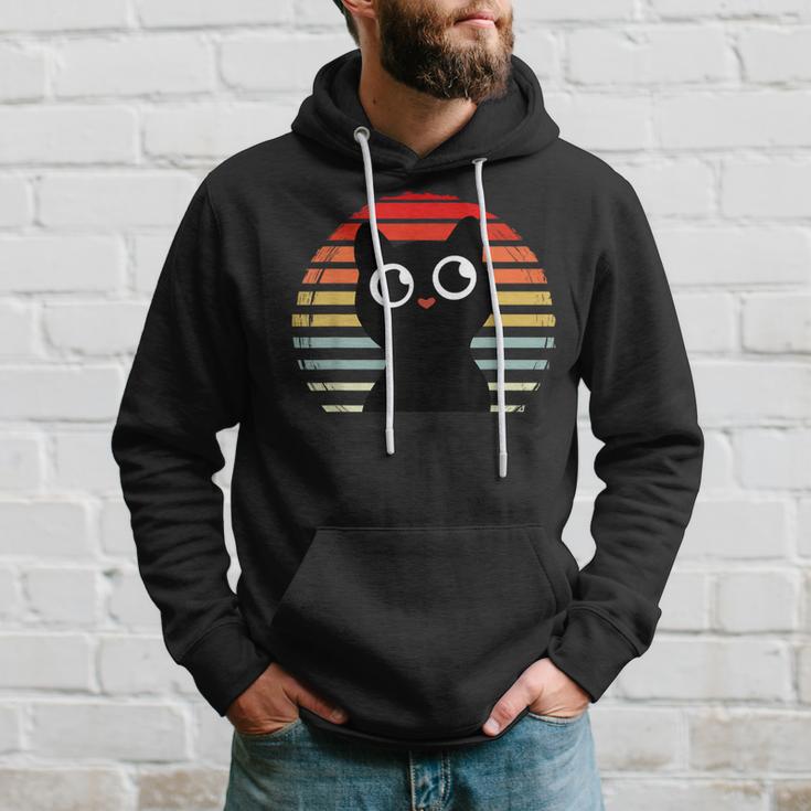 Vintage Cat Hoodie Geschenke für Ihn