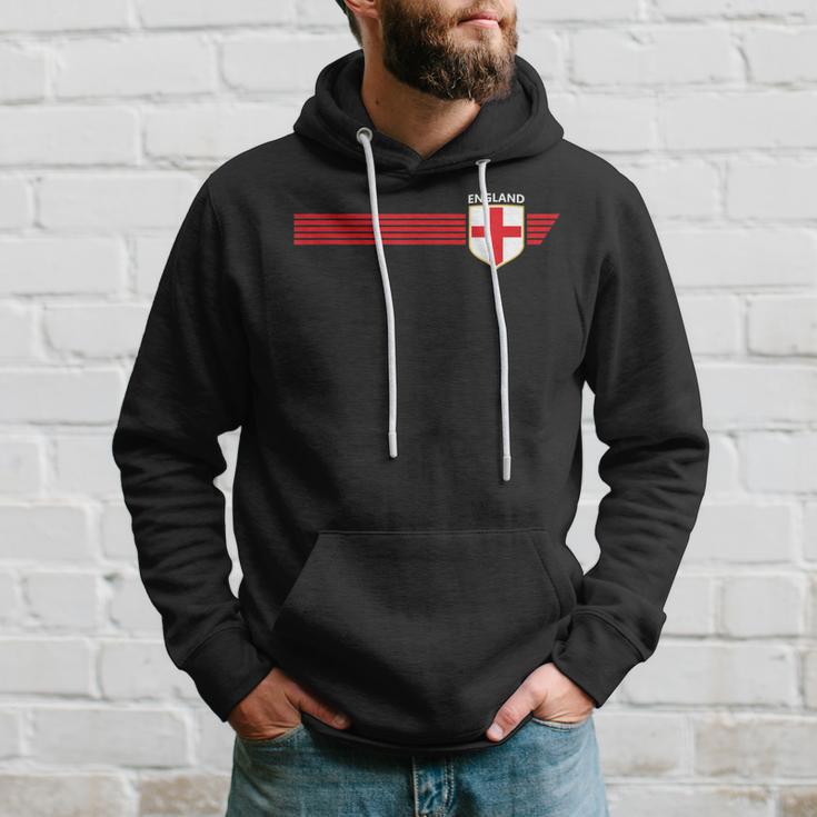 Vintage England Flag English Crest Great Britain Uk Hoodie Gifts for Him