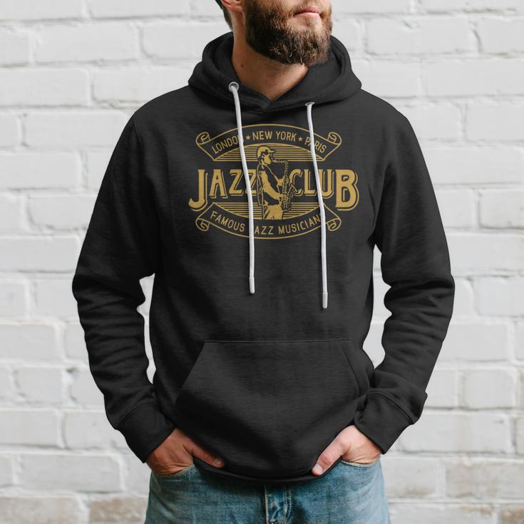 Vintage Jazz Club Theme Hoodie Gifts for Him