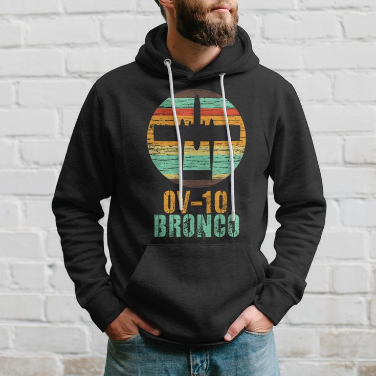 Vintage Ov-10 Bronco Military Aviation Hoodie Gifts for Him