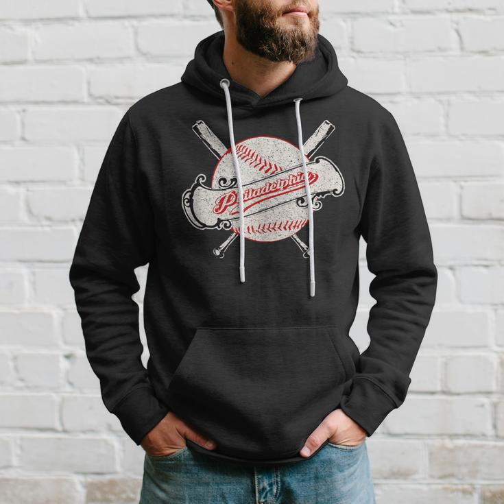 Vintage Philadelphia Lovers Distressed Graphic Hoodie Gifts for Him