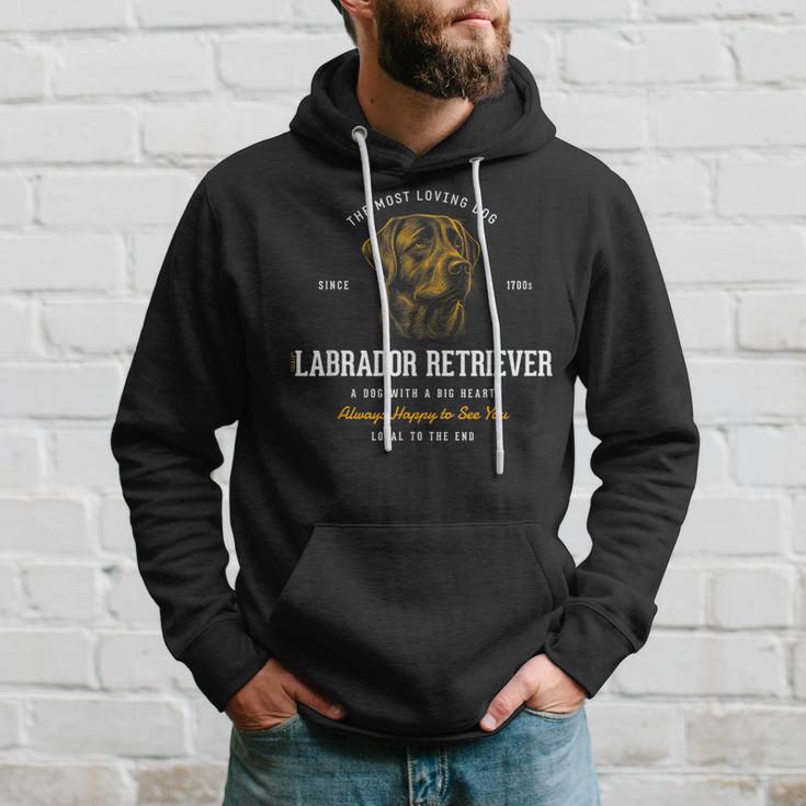 Vintage Style Retro Labrador Retriever Kapuzenpullover Geschenke für Ihn