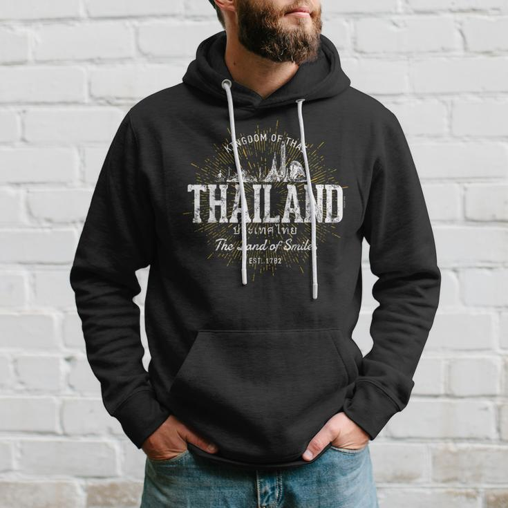 Vintage Style Retro Thailand Hoodie Gifts for Him