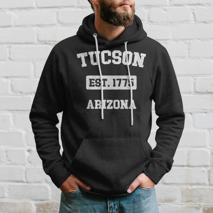 Vintage Tucson Arizona Az Est 1775 Souvenir Hoodie Gifts for Him