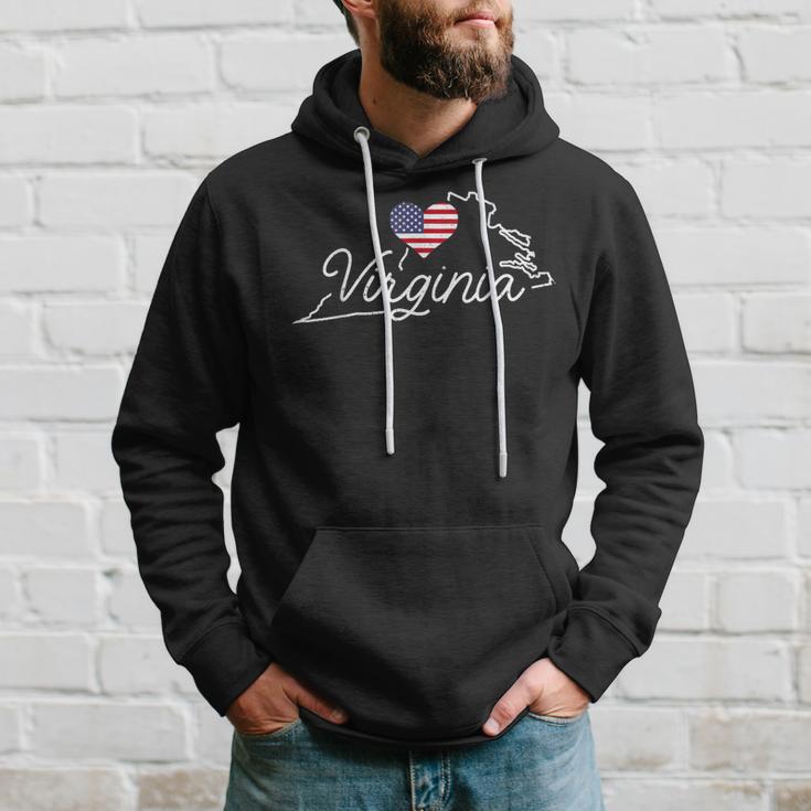 Virginia Lover Virginia Pride Love Virginia Hoodie Gifts for Him