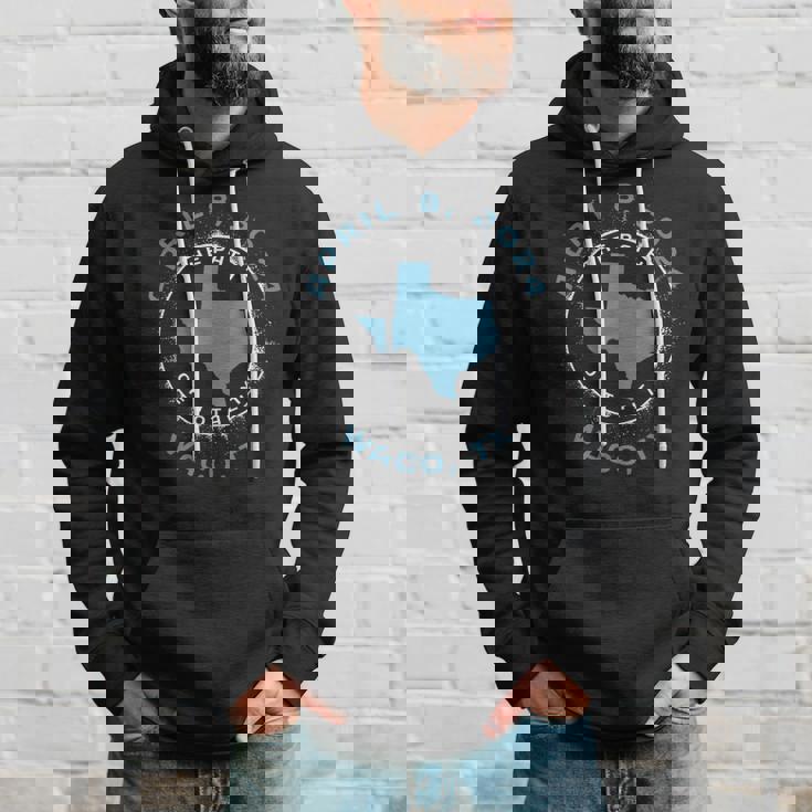 Waco Texas Solar Eclipse April 8 2024 Totality Hoodie Gifts for Him Waco Texas Solar Eclipse April 8 2024 Totality Hoodie Gifts for Him