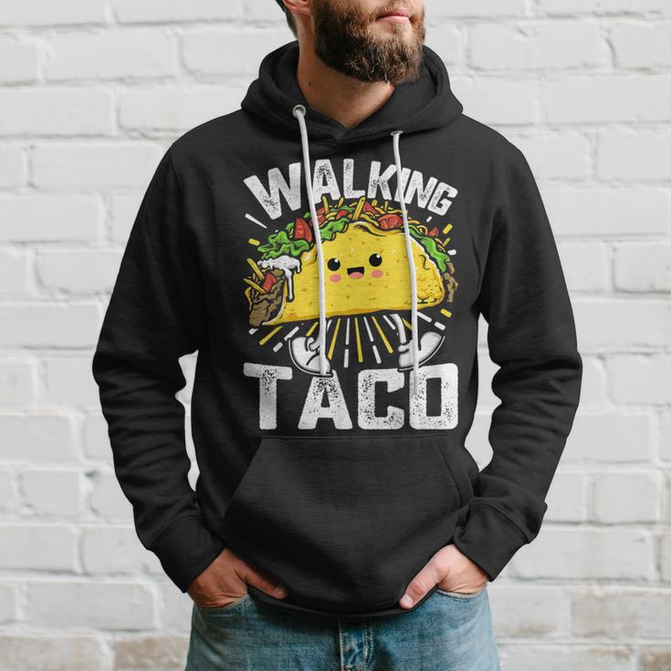 Walking Taco Tacos Lovers Costume Tacos Hoodie Gifts for Him