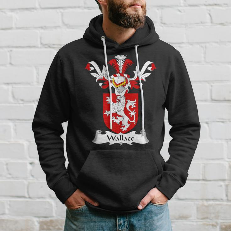 Wallace Coat Of Arms Family Crest Hoodie Gifts for Him