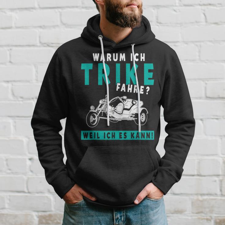 Warum Ich Trike Fahre Weil Ich Es Kann Triker Motorcycle Hoodie Geschenke für Ihn