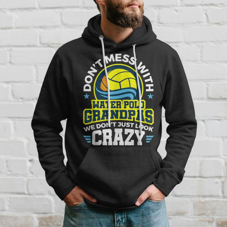 Water Polo Grandpa Proud Family Sport Fan Crazy Quote Hoodie Gifts for Him