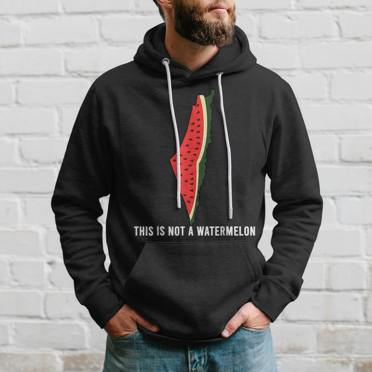 Watermelon 'This Is Not A Watermelon' Palestine Collection Hoodie Gifts for Him