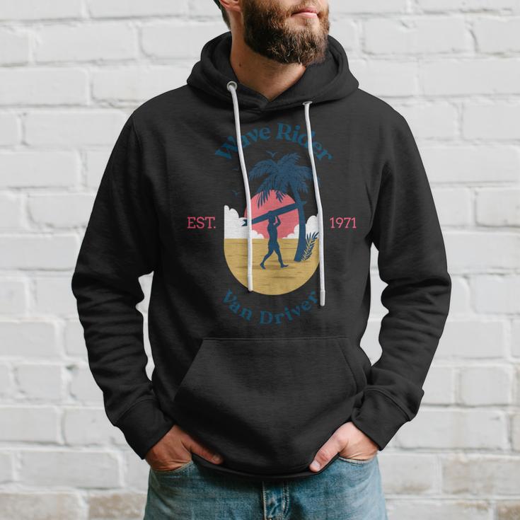 Wave Rider Van Driver Hoodie Gifts for Him