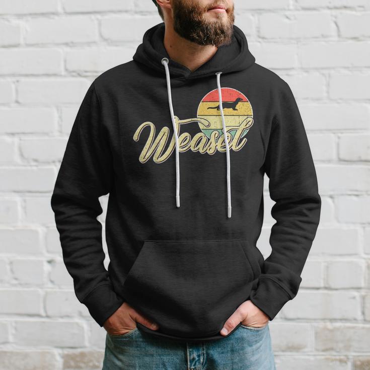 Weasel Vintage Retro Style For Weasel Lover Hoodie Gifts for Him