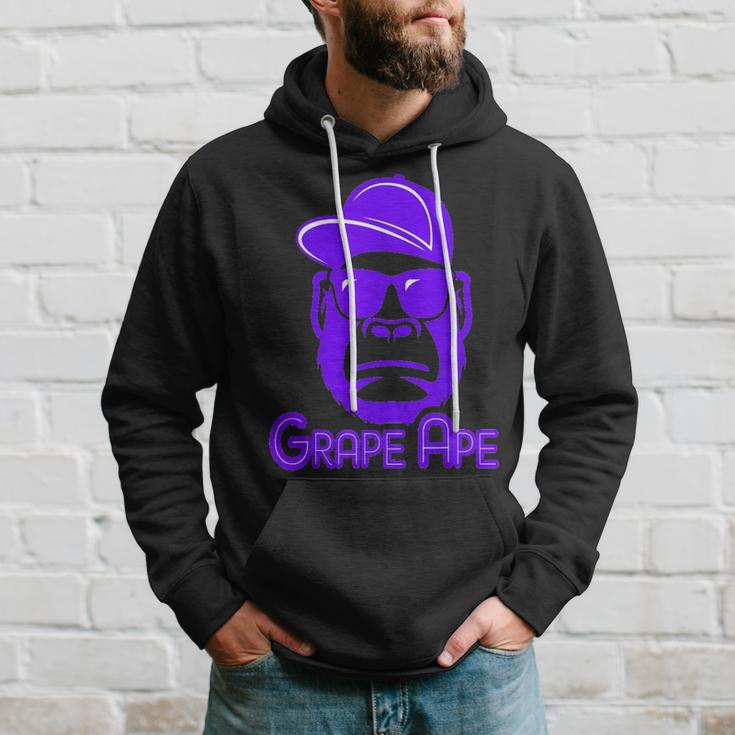 Weed Strains Grape Ape 420 Cannabis Culture Hoodie Gifts for Him
