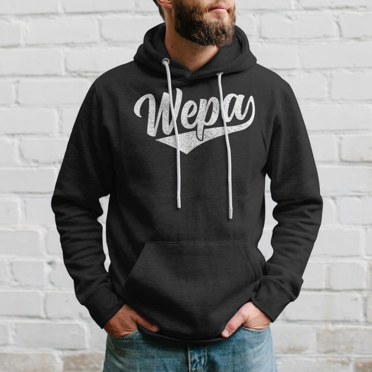 Wepa Puerto Rican Rico Latina Spanish Slang Pride Boricua Hoodie Gifts for Him