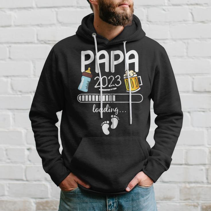 Werdende Papa Geschenk Für Werdendeater Papa 2023 Loading Kapuzenjacke Kapuzenpullover Geschenke für Ihn