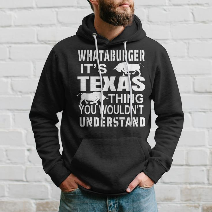 Whataburger It’S Texas Thing Proud Texas Hometown Hoodie Gifts for Him