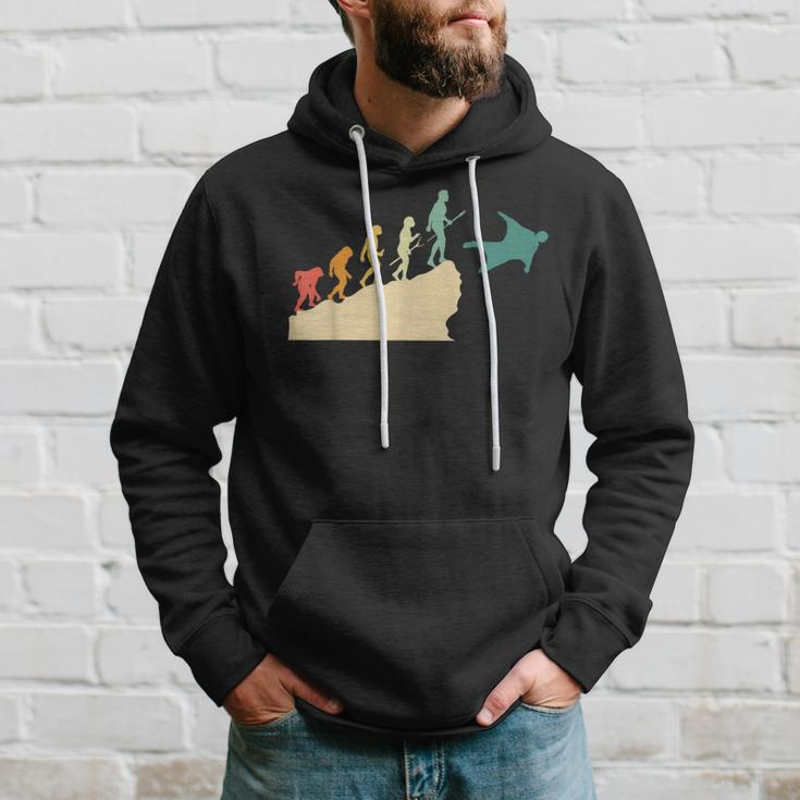 Wingsuit Flying Parachutist Parachuting Skydiver Evolution Hoodie Gifts for Him