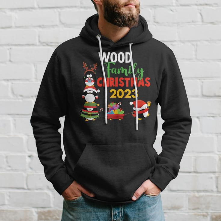 Wood Family Name Wood Family Christmas Hoodie Gifts for Him