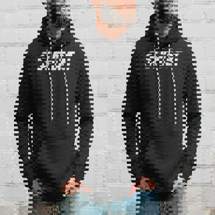 With The Word On It Message Hoodie Gifts for Him