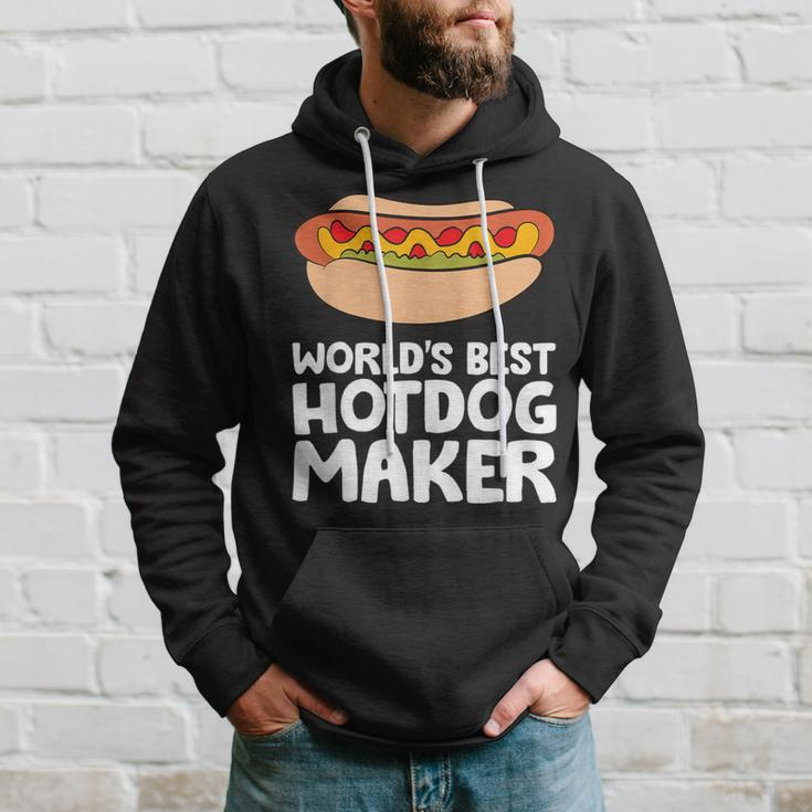 World's Best Hotdog Maker Hot Dog Hoodie Gifts for Him