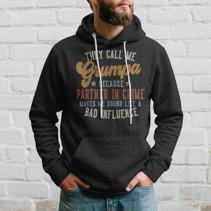 They Call Me Grumpa Father's Day Grumpa Hoodie Gifts for Him