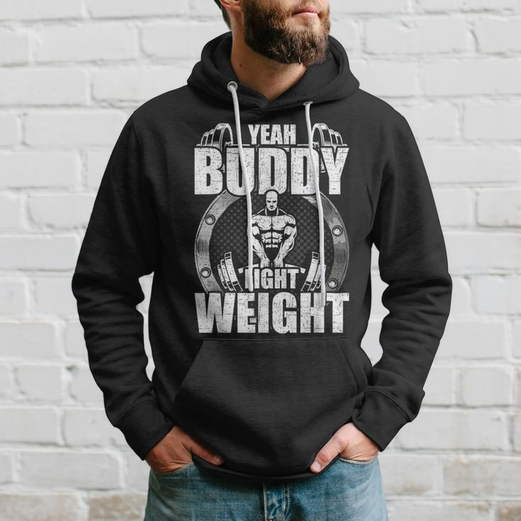 Yeah Buddy Light Weight Bodybuilding Weightlifting Workout Hoodie Gifts for Him