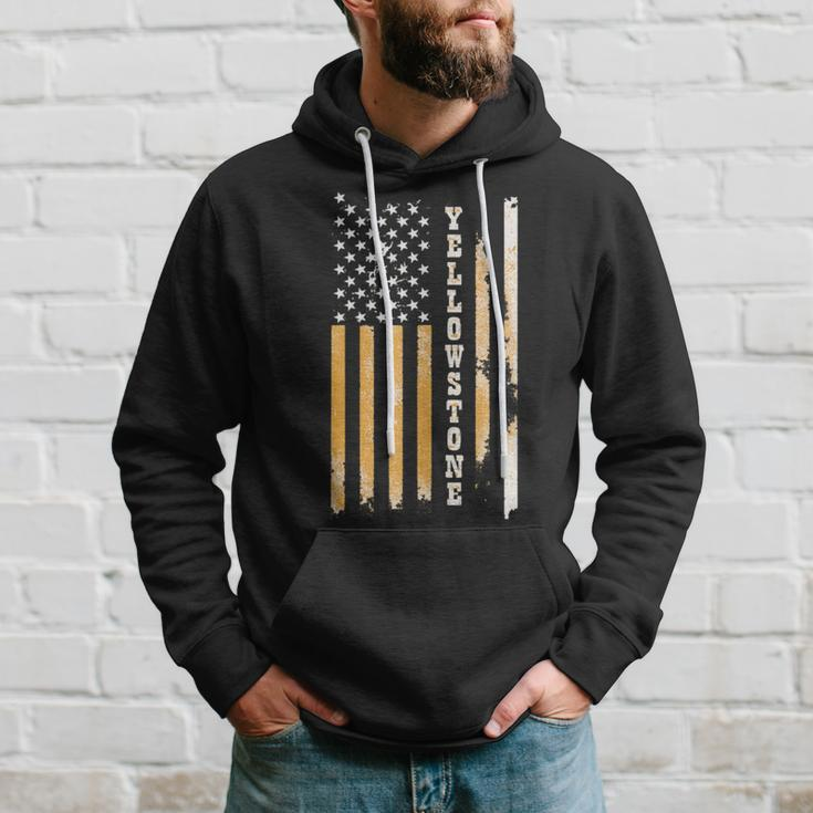 Yellowstone Flag Hoodie Gifts for Him