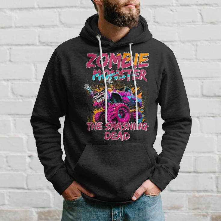 Zombie Monster Truck The Smashing Dead Hoodie Gifts for Him