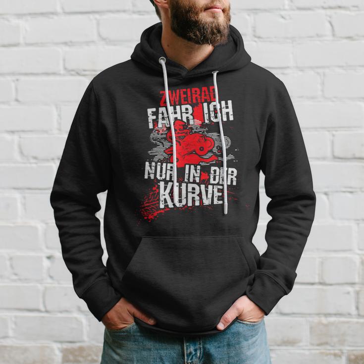 Zweirad Fahr Ich Nur In Der Kurve Quad Atv Motif Hoodie Geschenke für Ihn