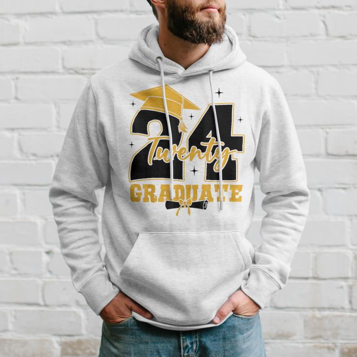 2024 Graduate Class Of 2024 Senior High School Graduation Hoodie Gifts for Him