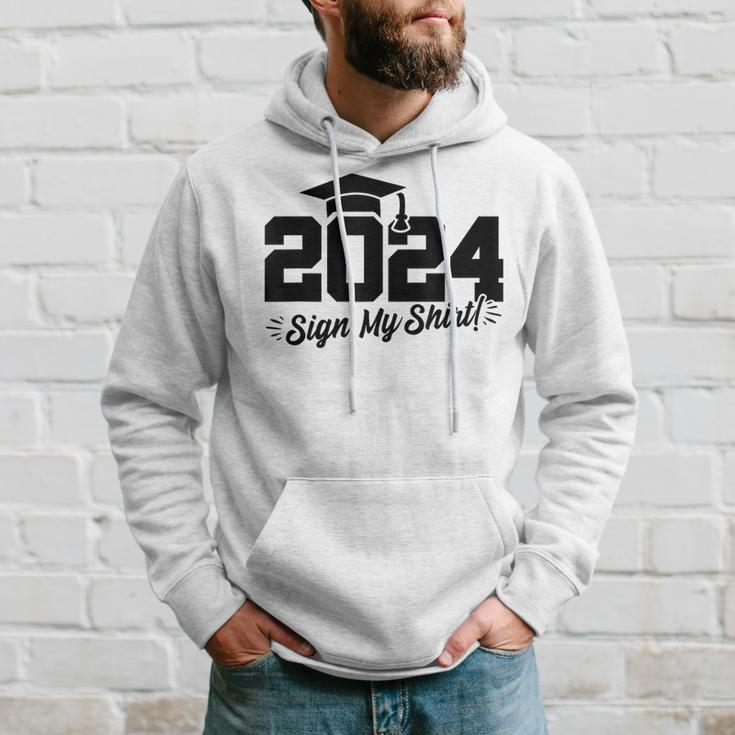 2024 Senior Graduation Autograph Class Of 2024 Hoodie Gifts for Him