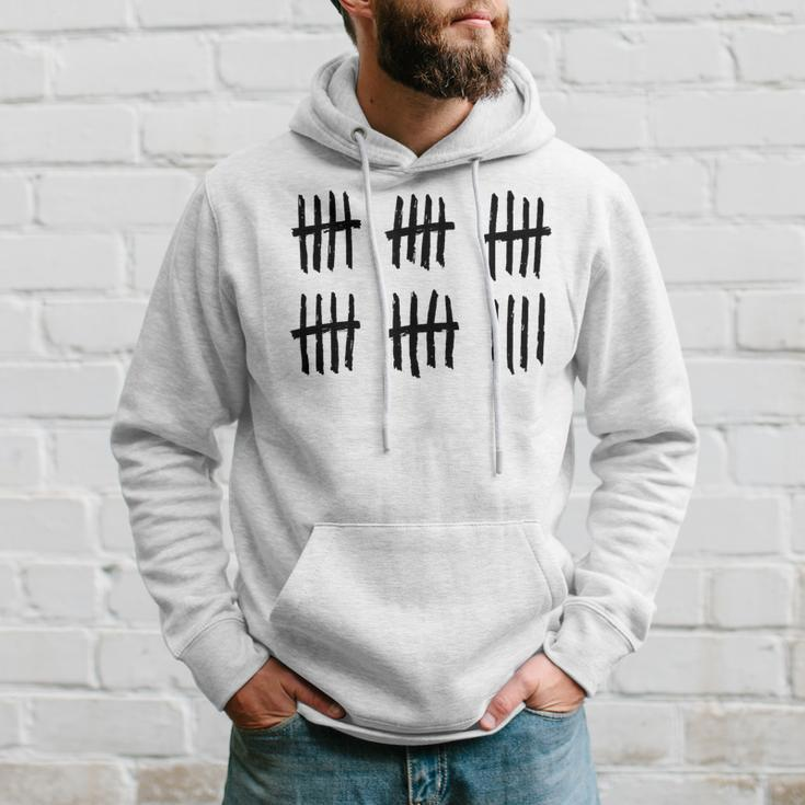 29Th Birthday Outfit 29 Years Old Tally Marks Anniversary Hoodie Gifts for Him