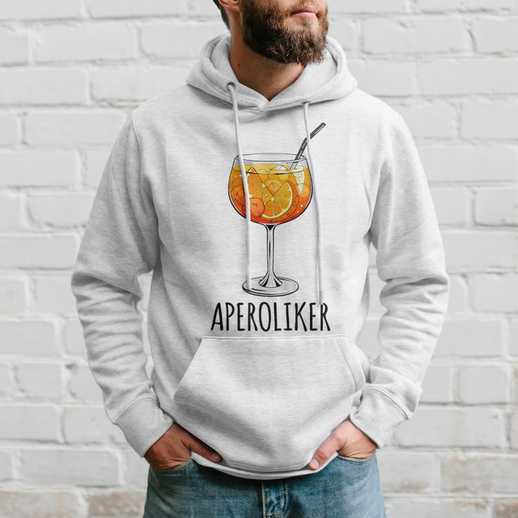 Aperoliker Team Spritz Fan Team Aperoliker Gray Kapuzenpullover Geschenke für Ihn