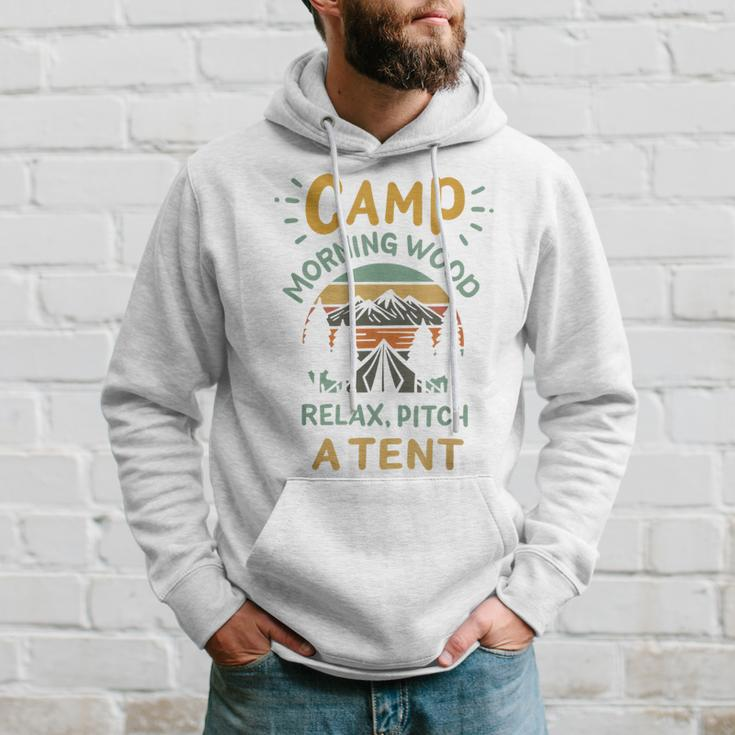 Camp Morning Wood Camper Morning Wood Hoodie Gifts for Him