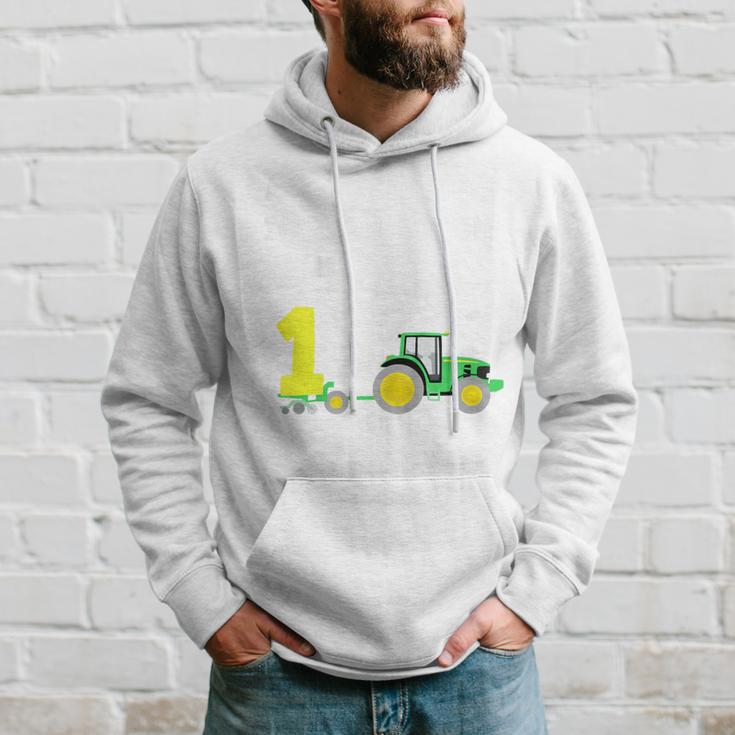 Children's 1St Birthday Ich Bin Schon 1 Jahre Tractor Tractor Hoodie Geschenke für Ihn