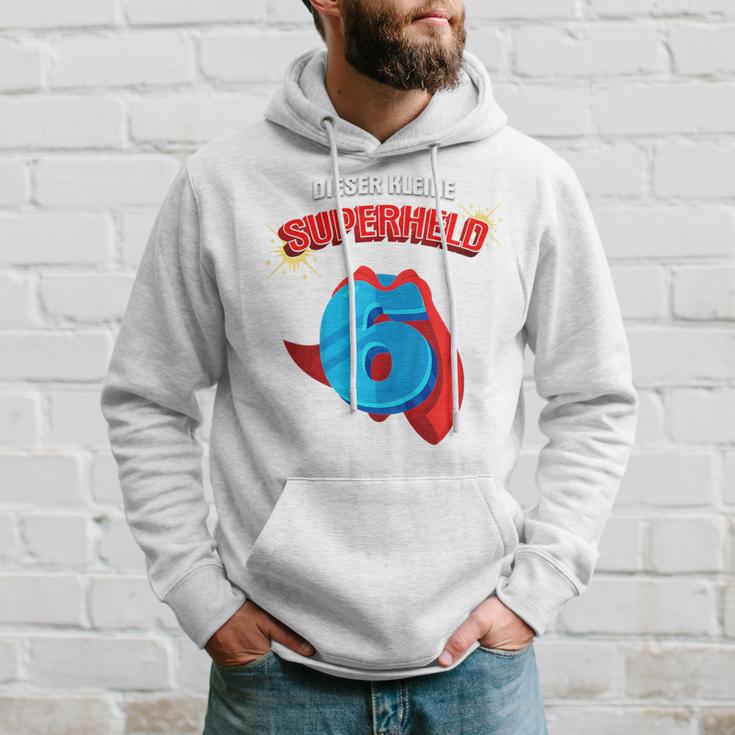 Children's 6Th Birthday Dieser Kleine Superheld Ist 6 Jahre Alt Held Kapuzenpullover Geschenke für Ihn