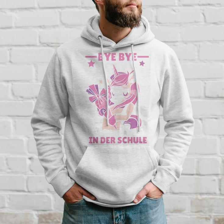 Children's Bye Bye Kindergarten Ich Glitzer In Der Schule Cute Unicorn Hoodie Geschenke für Ihn