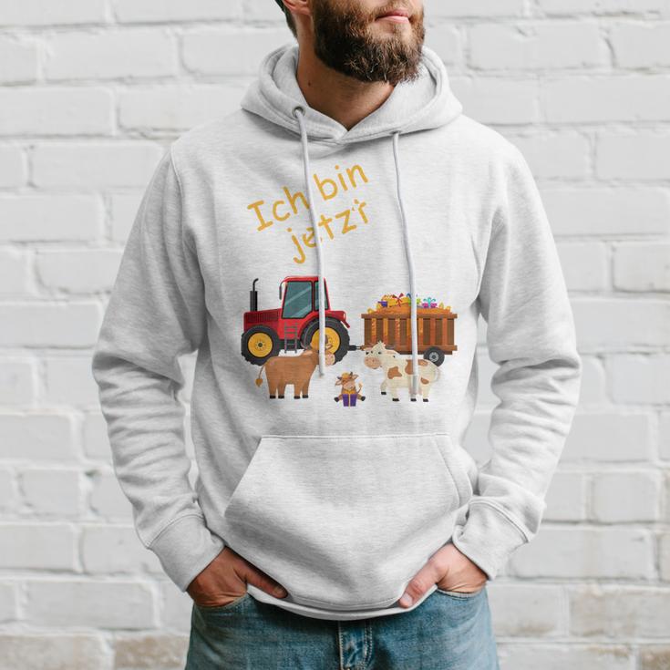 Children's Ich Bin 3 Jahre 3 Jahre Dritter Mit Kühen German Hoodie Geschenke für Ihn