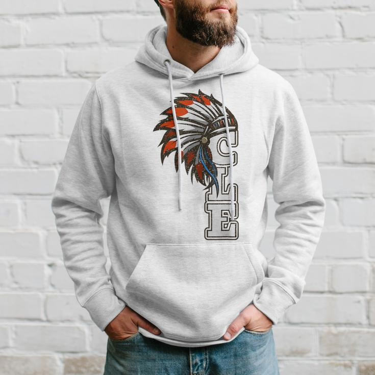 Cle Cleveland Ohio Native American Indian Tribe Hoodie Gifts for Him