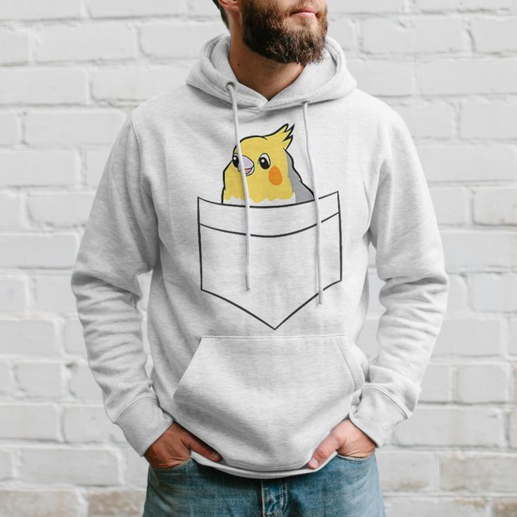 Cockatiel In Bag Bird Cockatiel Cockatiel Parakeet Hoodie Geschenke für Ihn