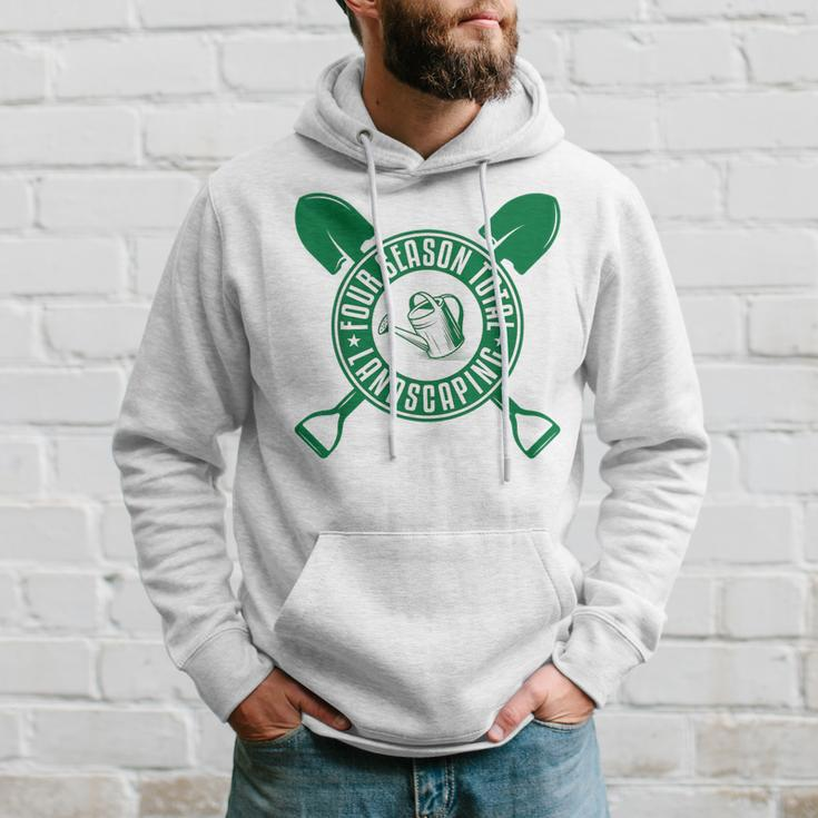 Coffee Meme Four Season Total Landscaping Hoodie Gifts for Him